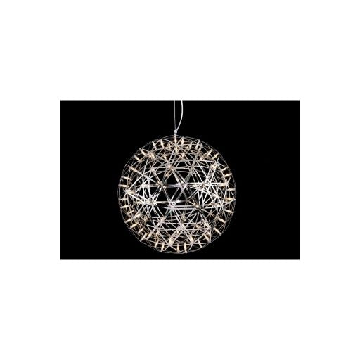 Canada 92 LED Light Round Chrome Stainless Steel Chandelier by Bethel International