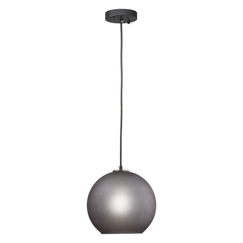 CHELOS Sphere Frosted Glass Indoor & Outdoor Pendant Light - Frosted Gray by Carro