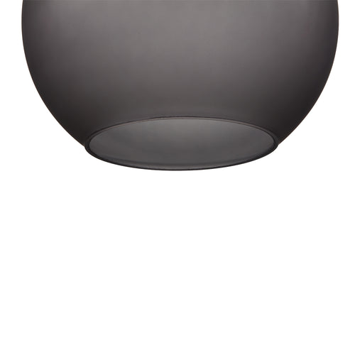 CHELOS Sphere Frosted Glass Indoor & Outdoor Pendant Light - Frosted Gray by Carro