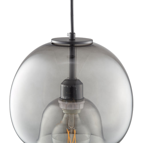 KARINA Globe Glass Indoor & Outdoor Pendant Light – Amber by Carro