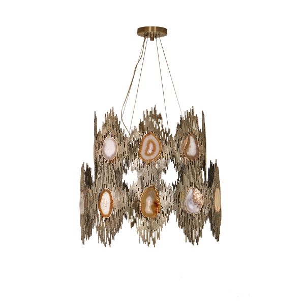 Vivre 2 Rings Chandelier by KOKET