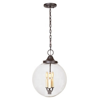 Three Light Hanging Boston Pendant  by JVI Designs