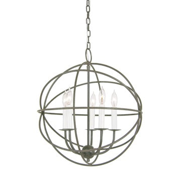 Five Light Globe Chandelier by JVI Designs